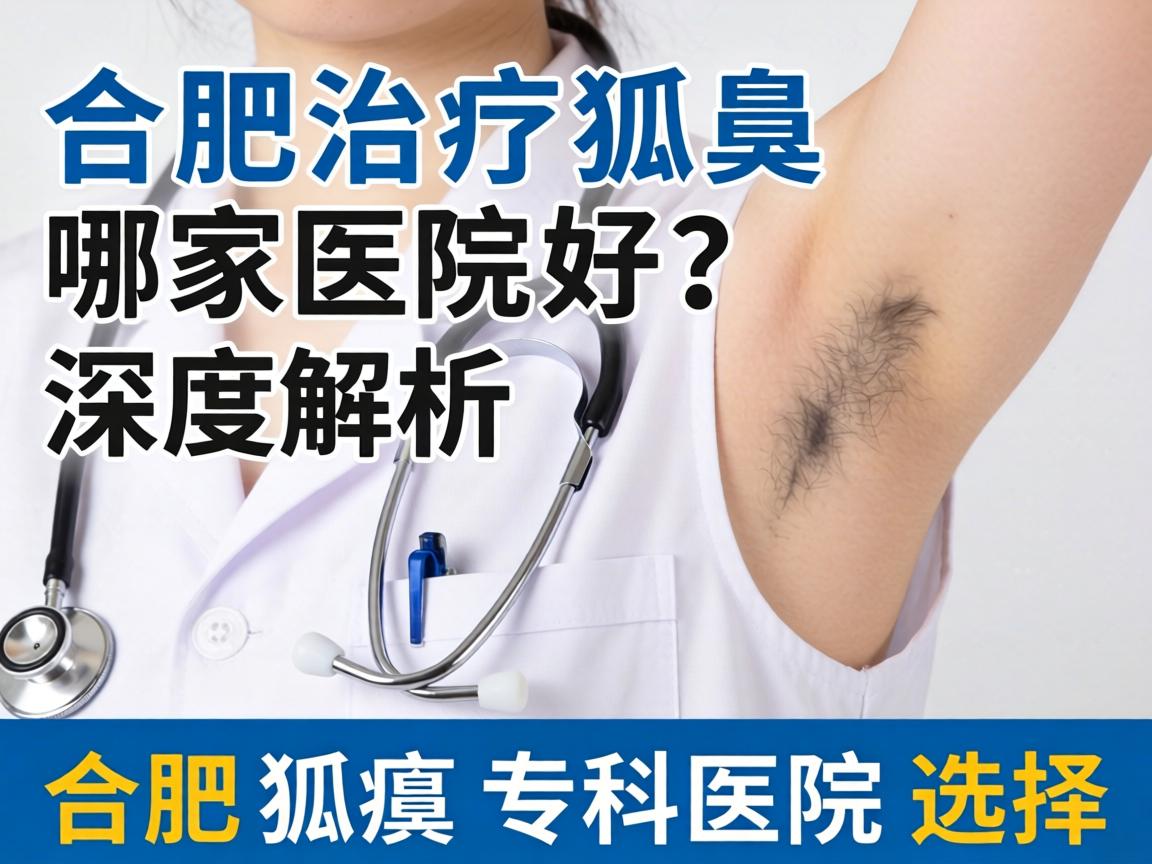 合肥治疗狐臭哪家医院好？深度解析合肥狐臭专科医院选择