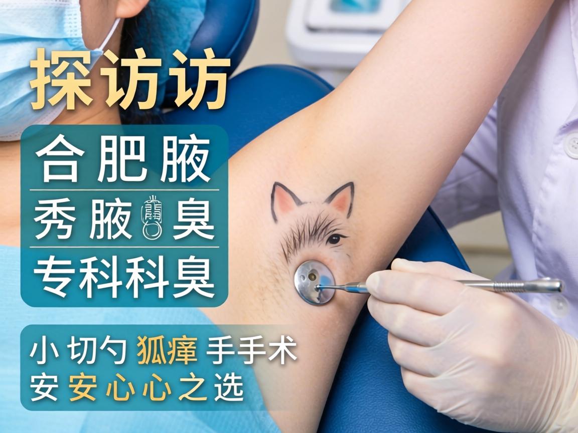 探访合肥腋秀腋臭专科，解析小切口狐臭手术的安心之选