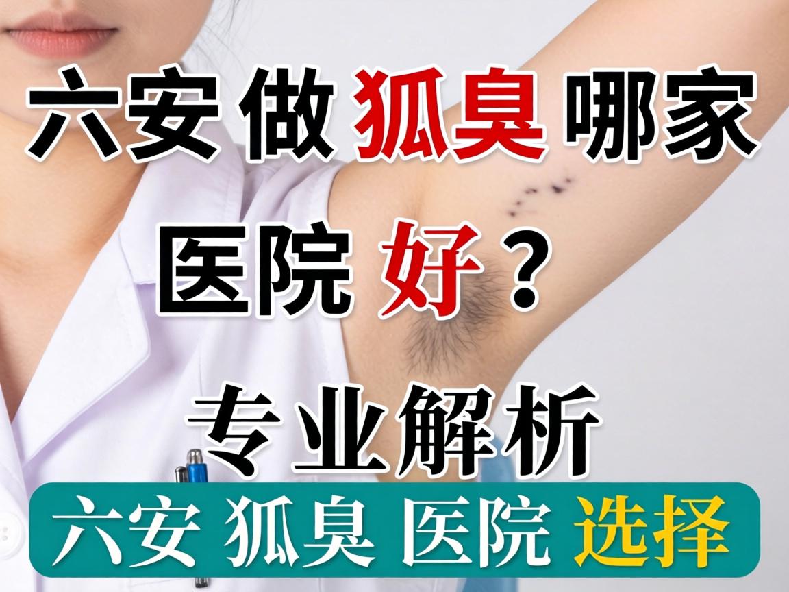 六安做狐臭哪家医院好？专业解析六安狐臭医院选择