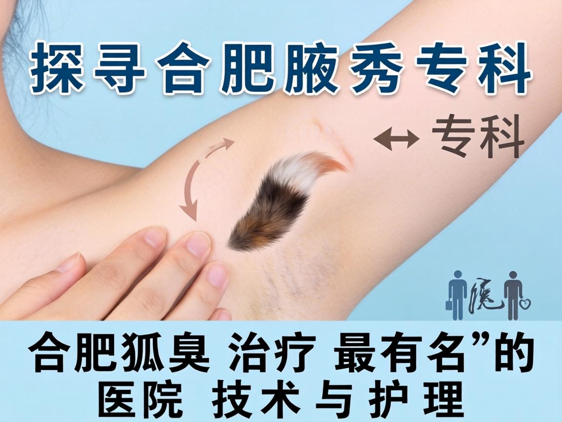 探寻合肥腋秀专科，解析合肥狐臭治疗最有名的医院技术与护理