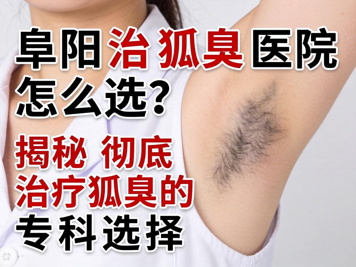 阜阳治狐臭医院怎么选？揭秘彻底治疗狐臭的专科选择