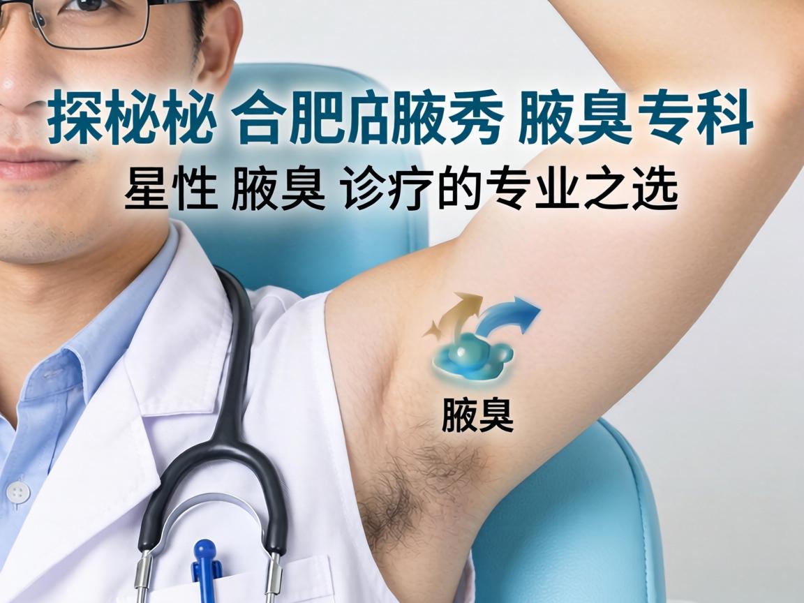 探秘合肥腋秀腋臭专科，男性腋臭诊疗的专业之选