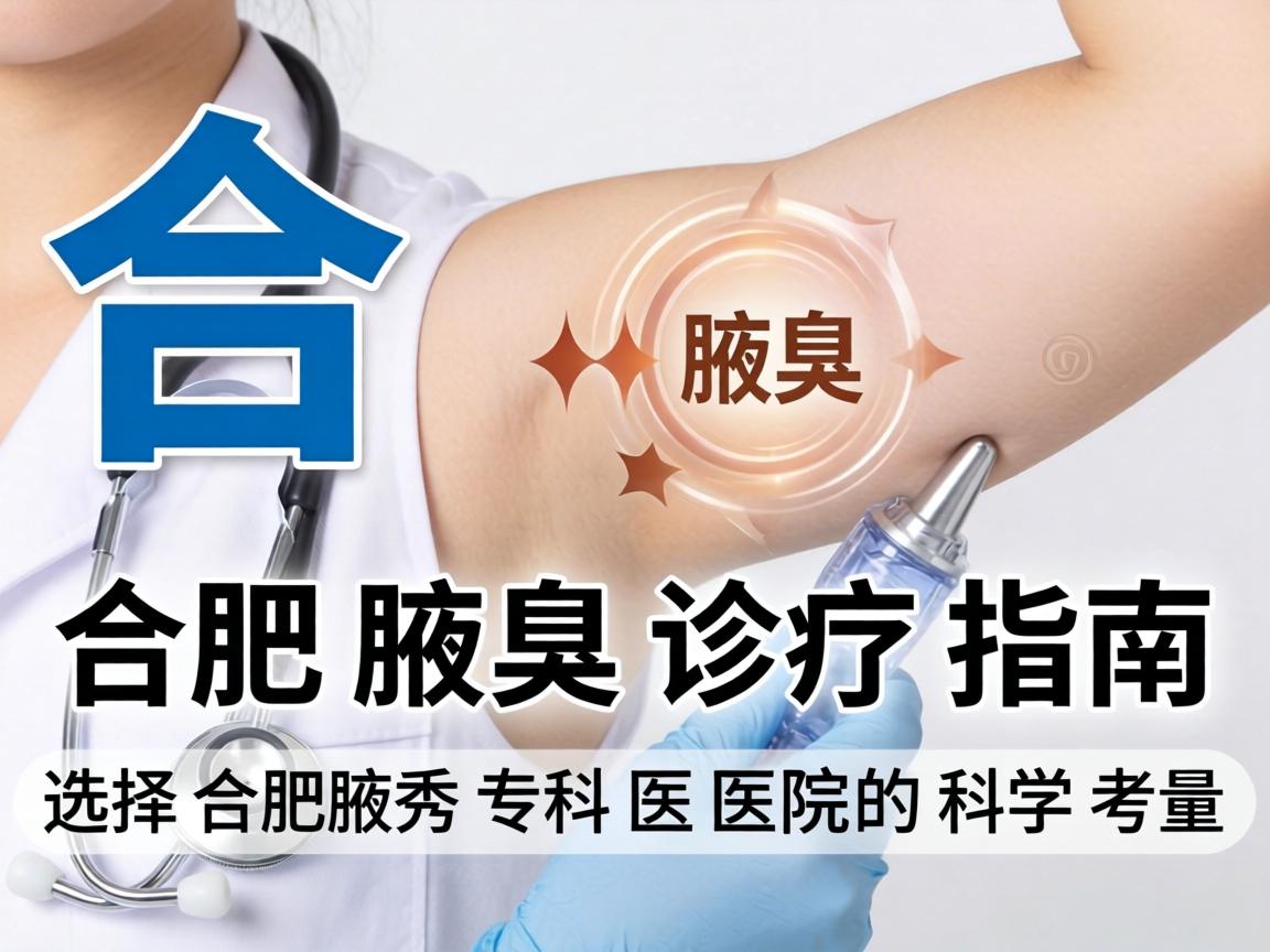 合肥腋臭诊疗指南，选择合肥腋秀专科医院的科学考量
