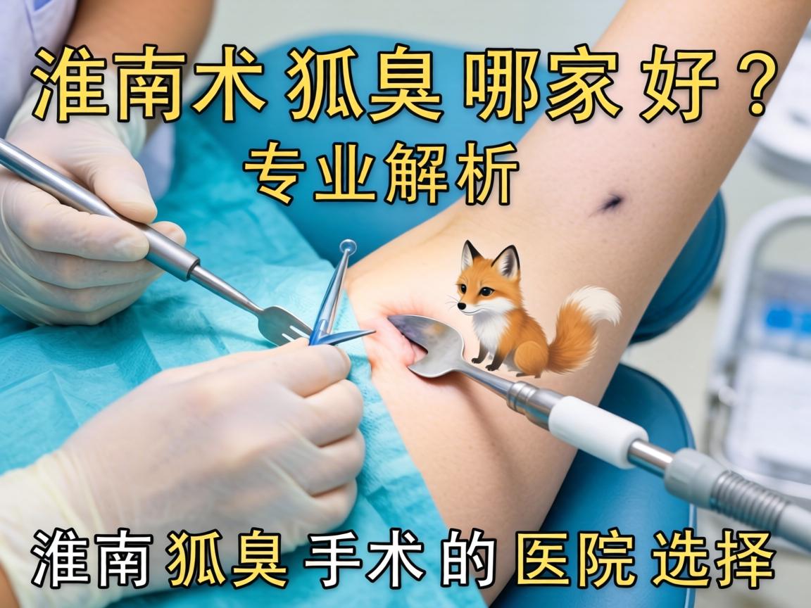 淮南狐臭手术哪家好？专业解析淮南狐臭手术的医院选择