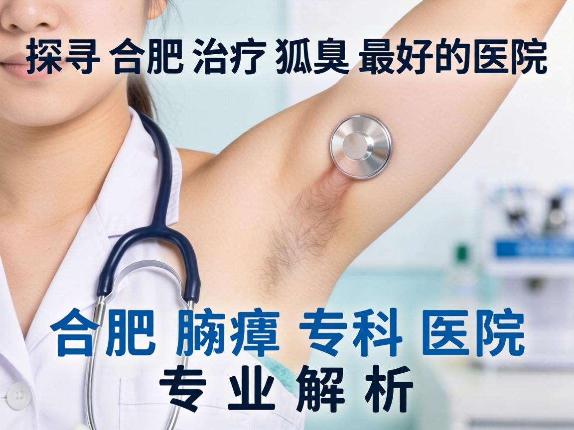 探寻合肥治疗狐臭最好的医院，合肥腋臭专科医院专业解析