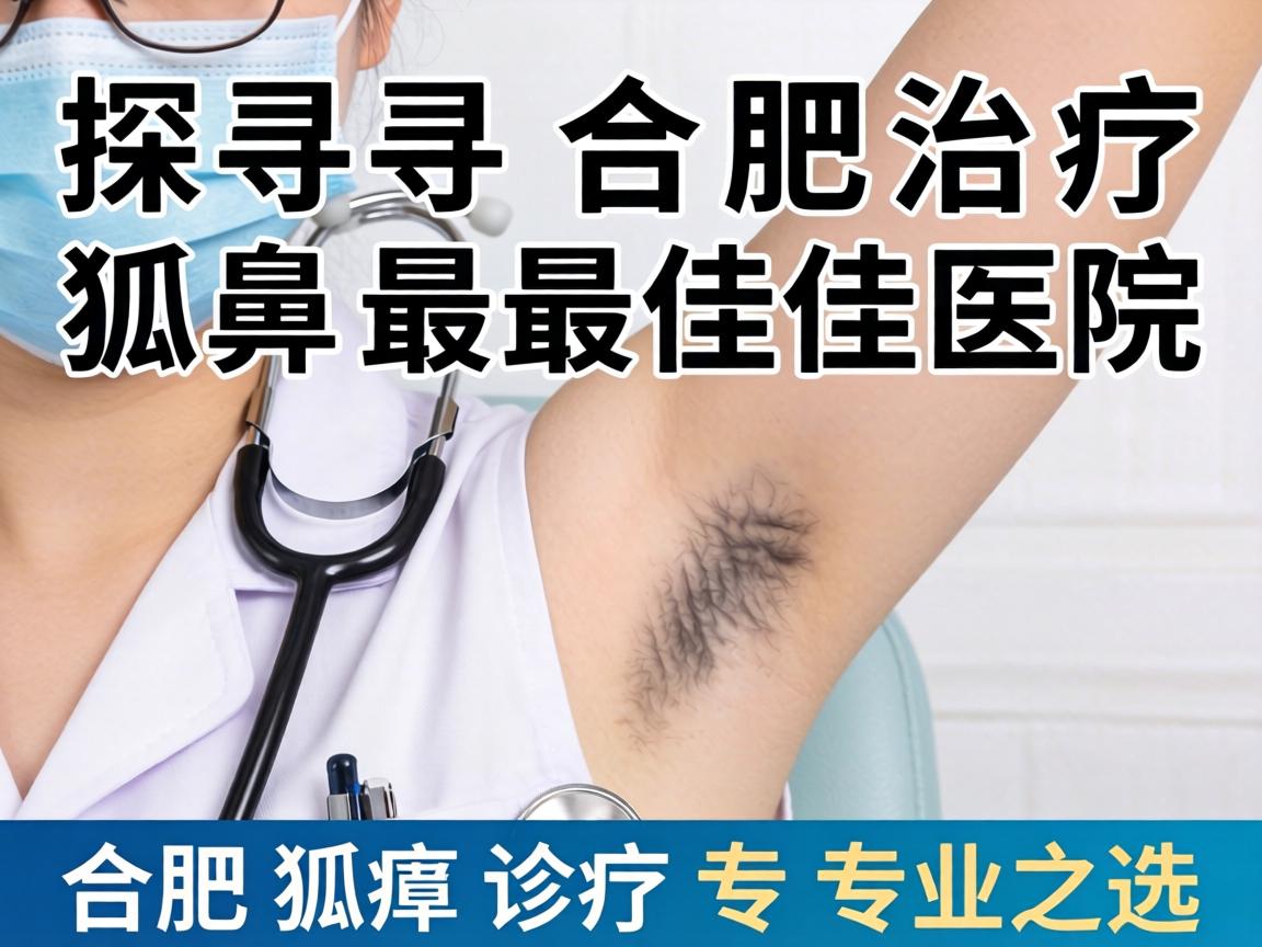 探寻合肥治疗狐臭最佳医院，合肥狐臭诊疗专业之选