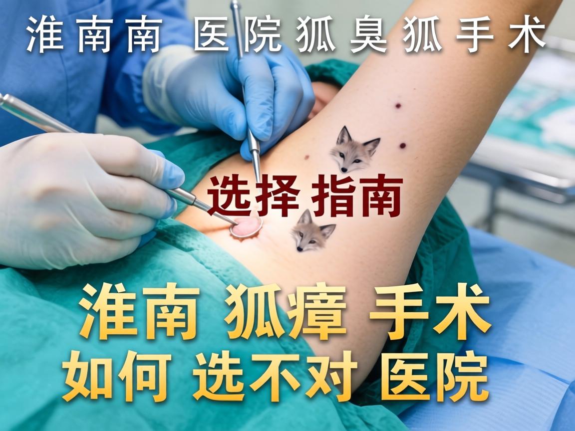 淮南狐臭手术医院选择指南，淮南狐臭手术如何选对医院