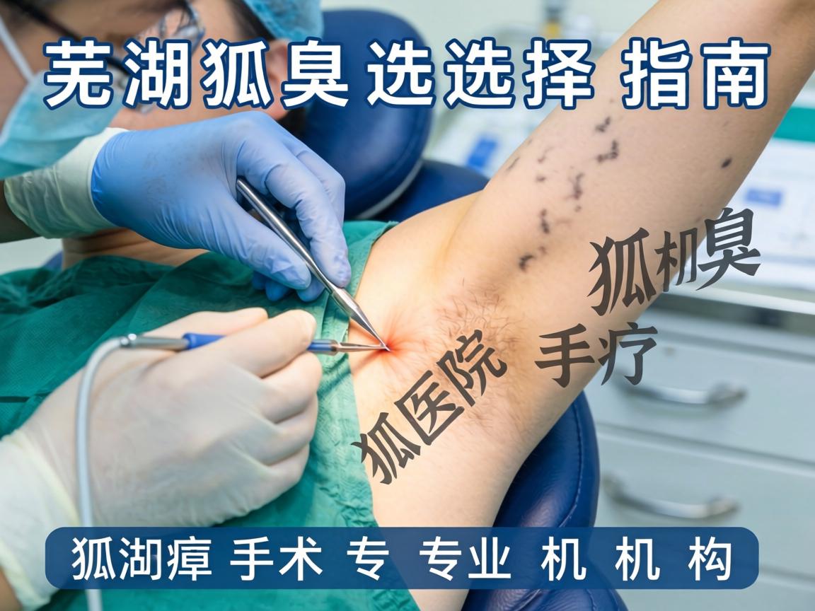 芜湖狐臭手术医院选择指南，详解狐臭手术专业机构