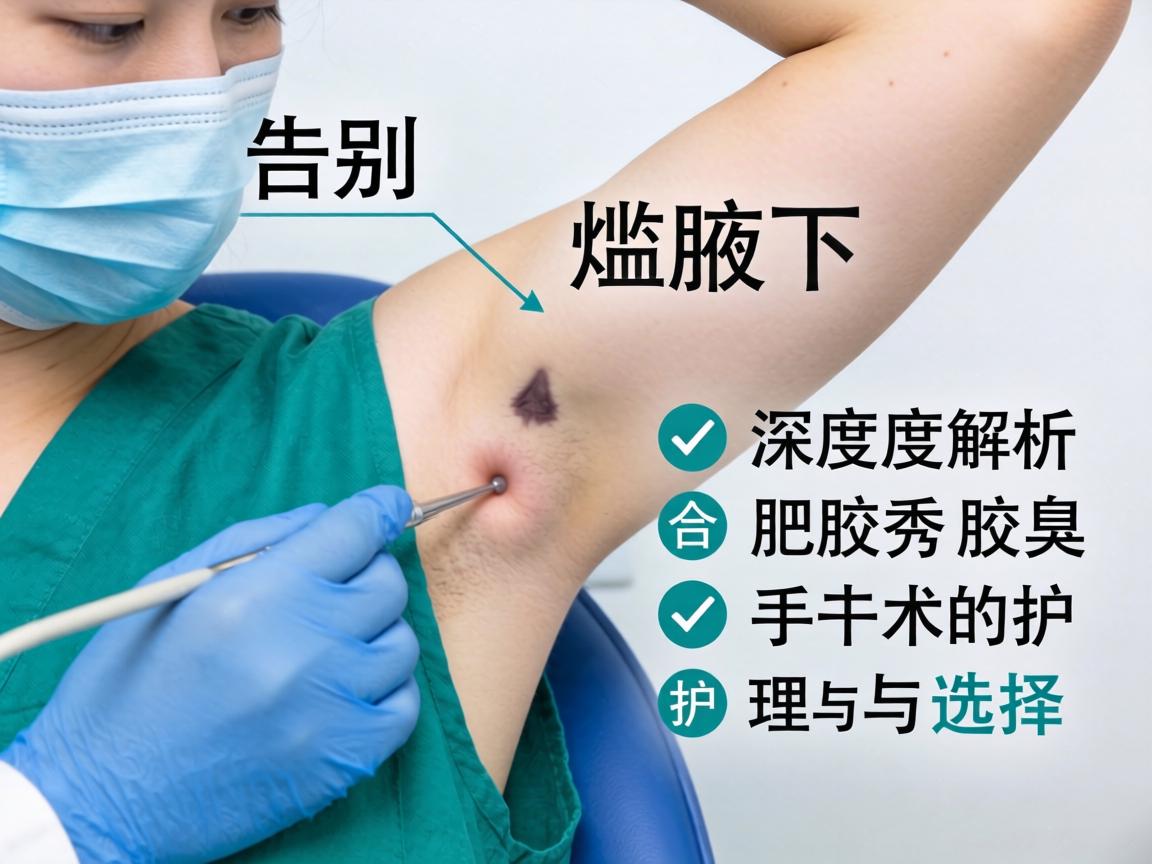 告别腋下尴尬，深度解析合肥腋秀腋臭手术的护理与选择