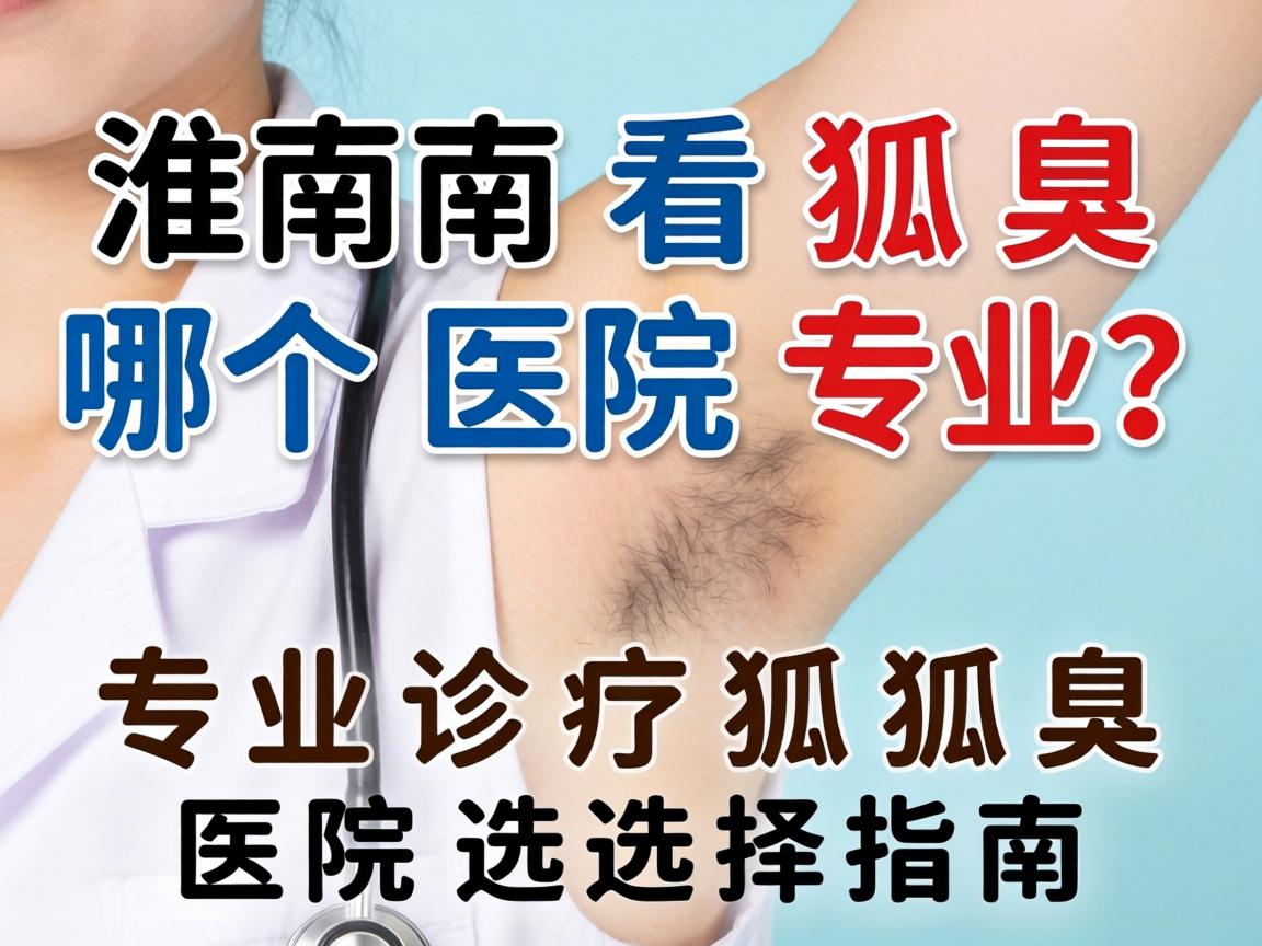 淮南看狐臭哪个医院专业？专业诊疗狐臭医院选择指南