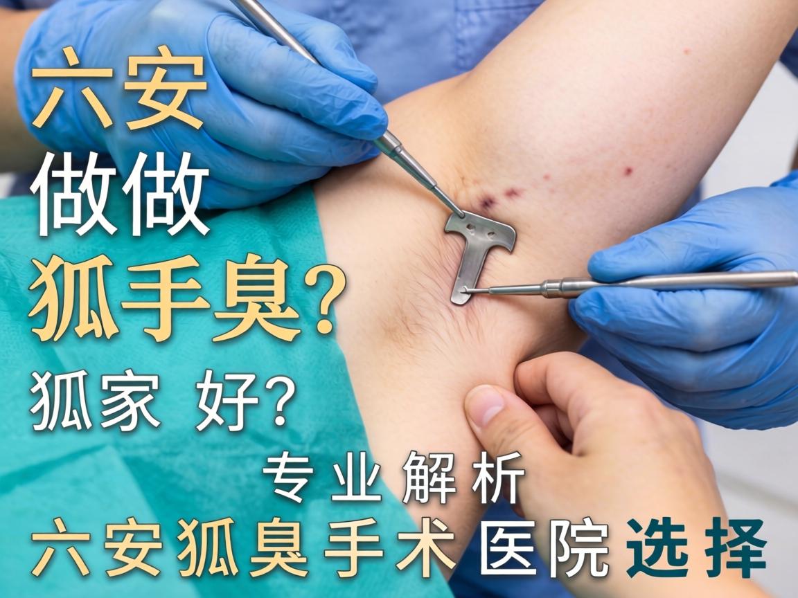 六安做狐臭手术哪家好？专业解析六安狐臭手术医院选择