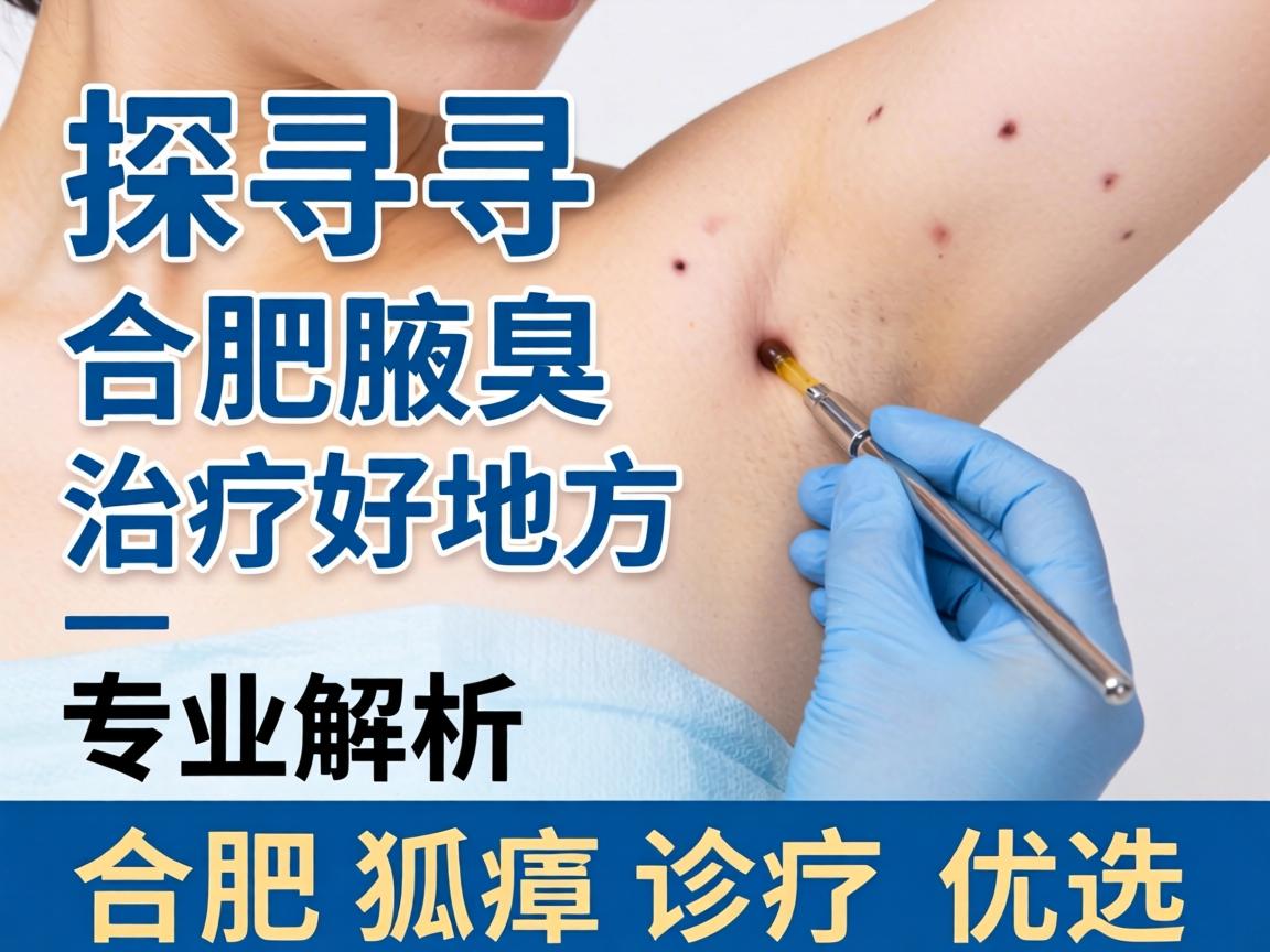 探寻合肥腋臭治疗好地方，专业解析合肥狐臭诊疗优选