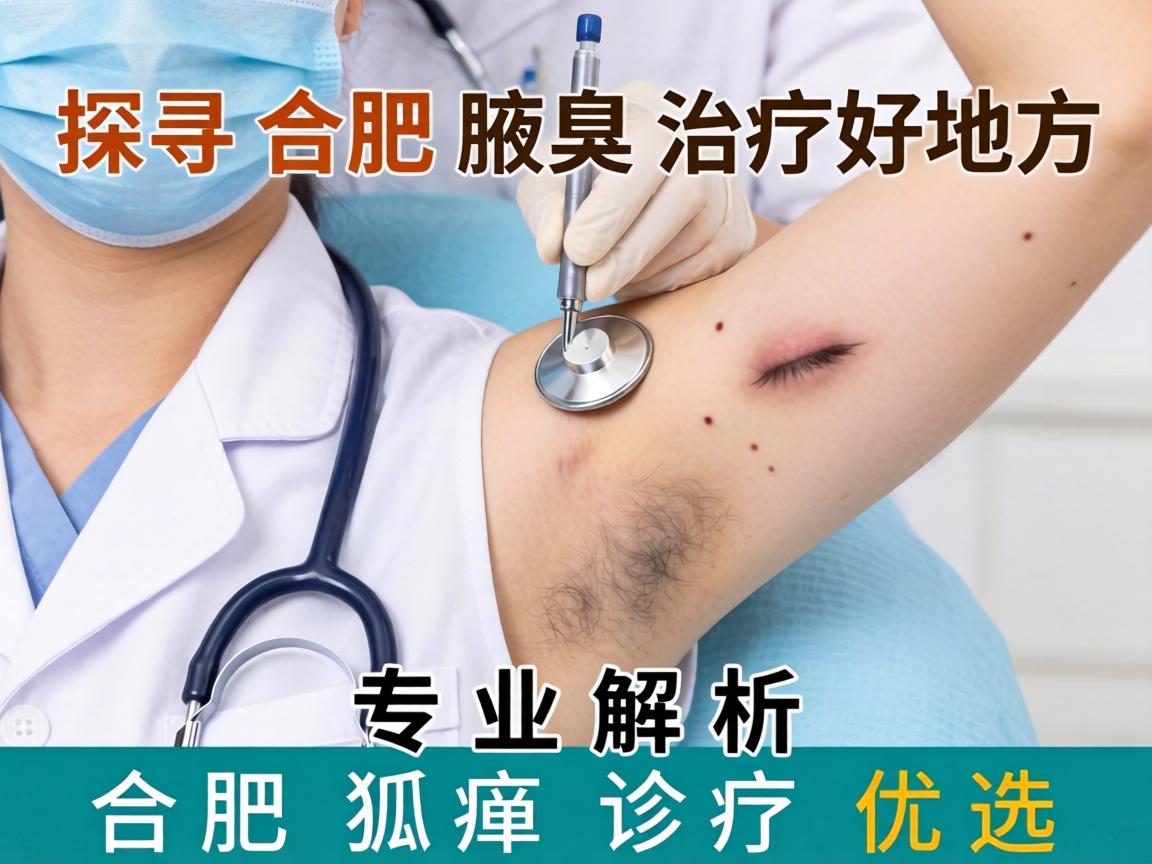 探寻合肥腋臭治疗好地方，专业解析合肥狐臭诊疗优选