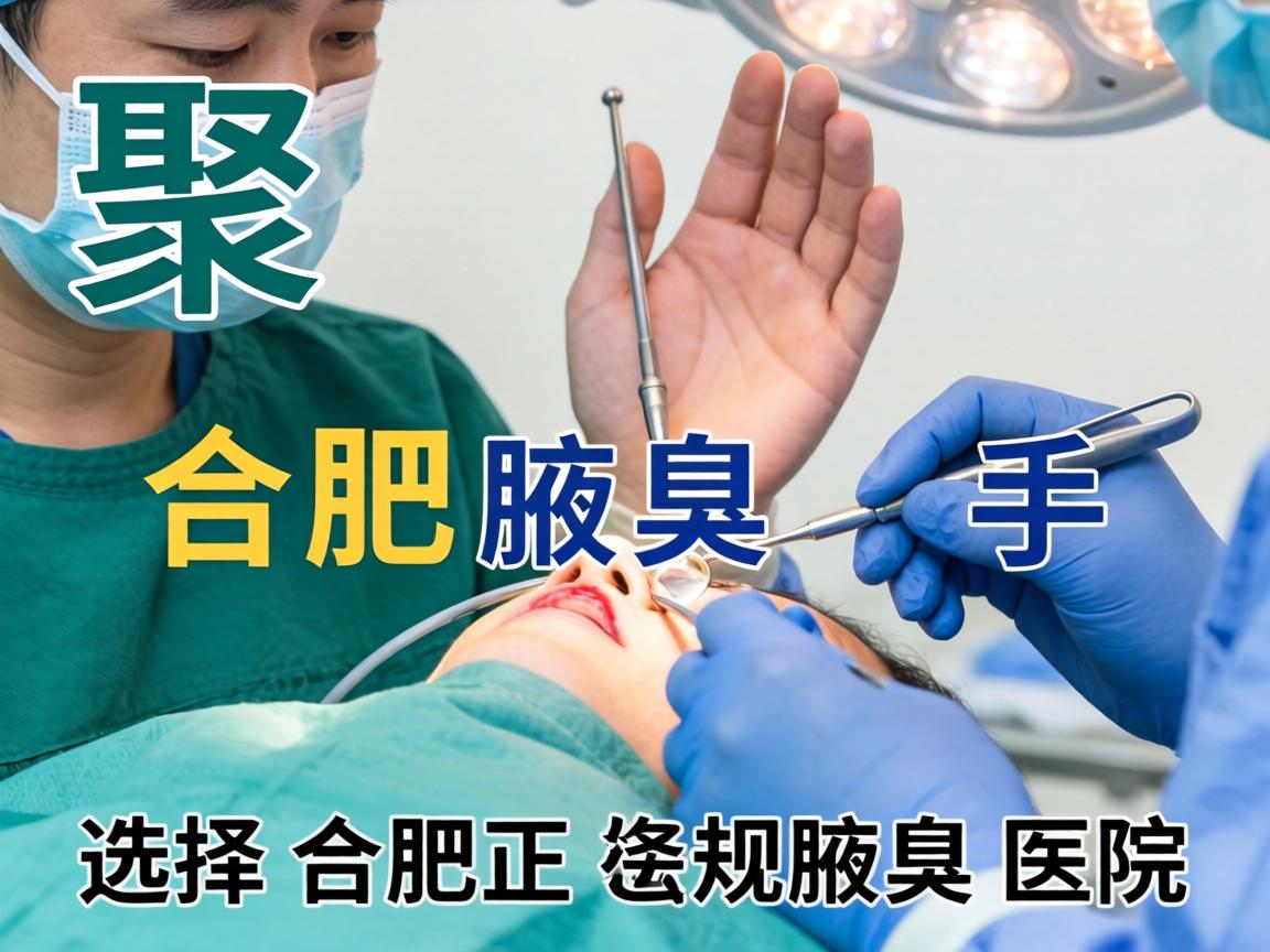 聚焦合肥腋臭手术，如何选择合肥正规腋臭医院