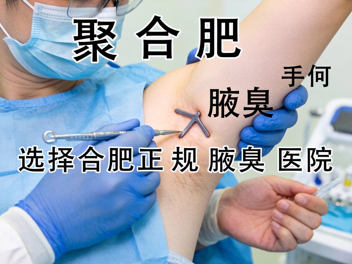 聚焦合肥腋臭手术，如何选择合肥正规腋臭医院
