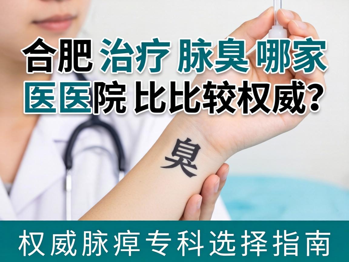 合肥治疗腋臭哪家医院比较权威？权威腋臭专科选择指南