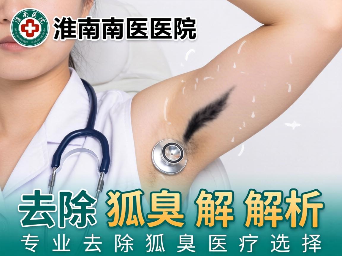 淮南医院去除狐臭解析，专业去除狐臭的医疗选择