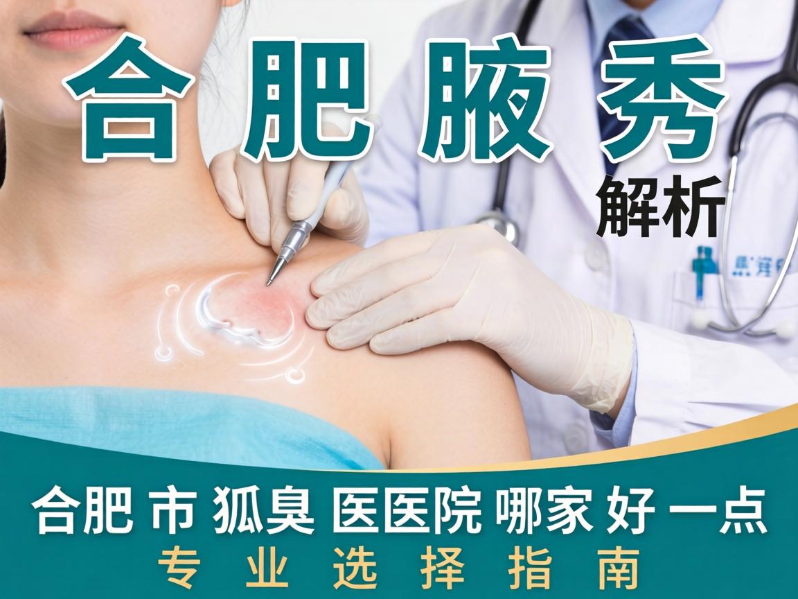 合肥腋秀解析，合肥市狐臭医院哪家好一点，专业选择指南