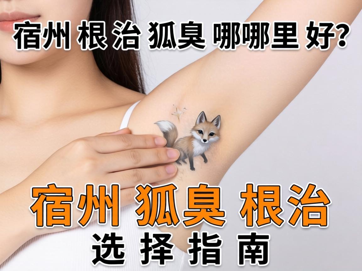 宿州根治狐臭哪里好？宿州狐臭根治选择指南