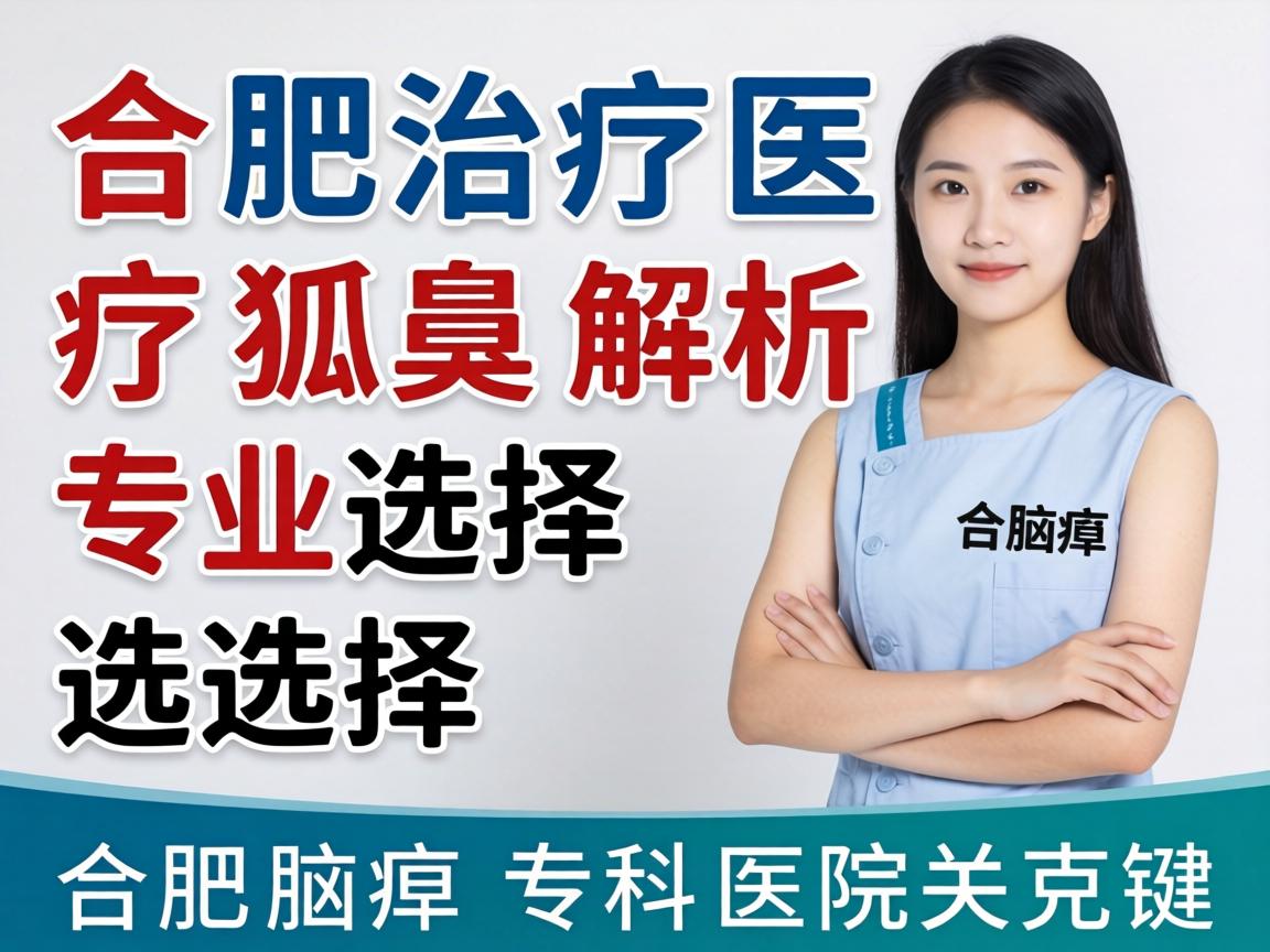 合肥治疗狐臭医院解析，专业选择合肥腋臭专科医院的关键