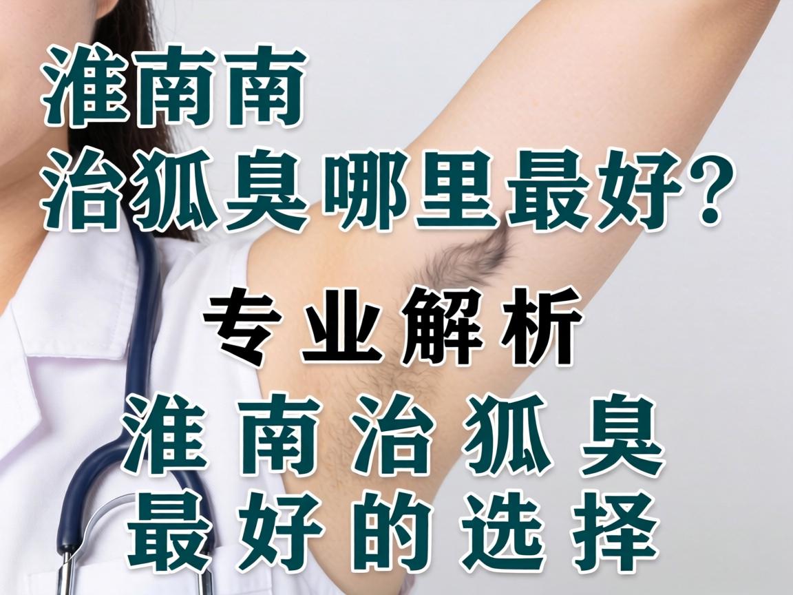 淮南治狐臭哪里最好？专业解析淮南治狐臭最好的选择