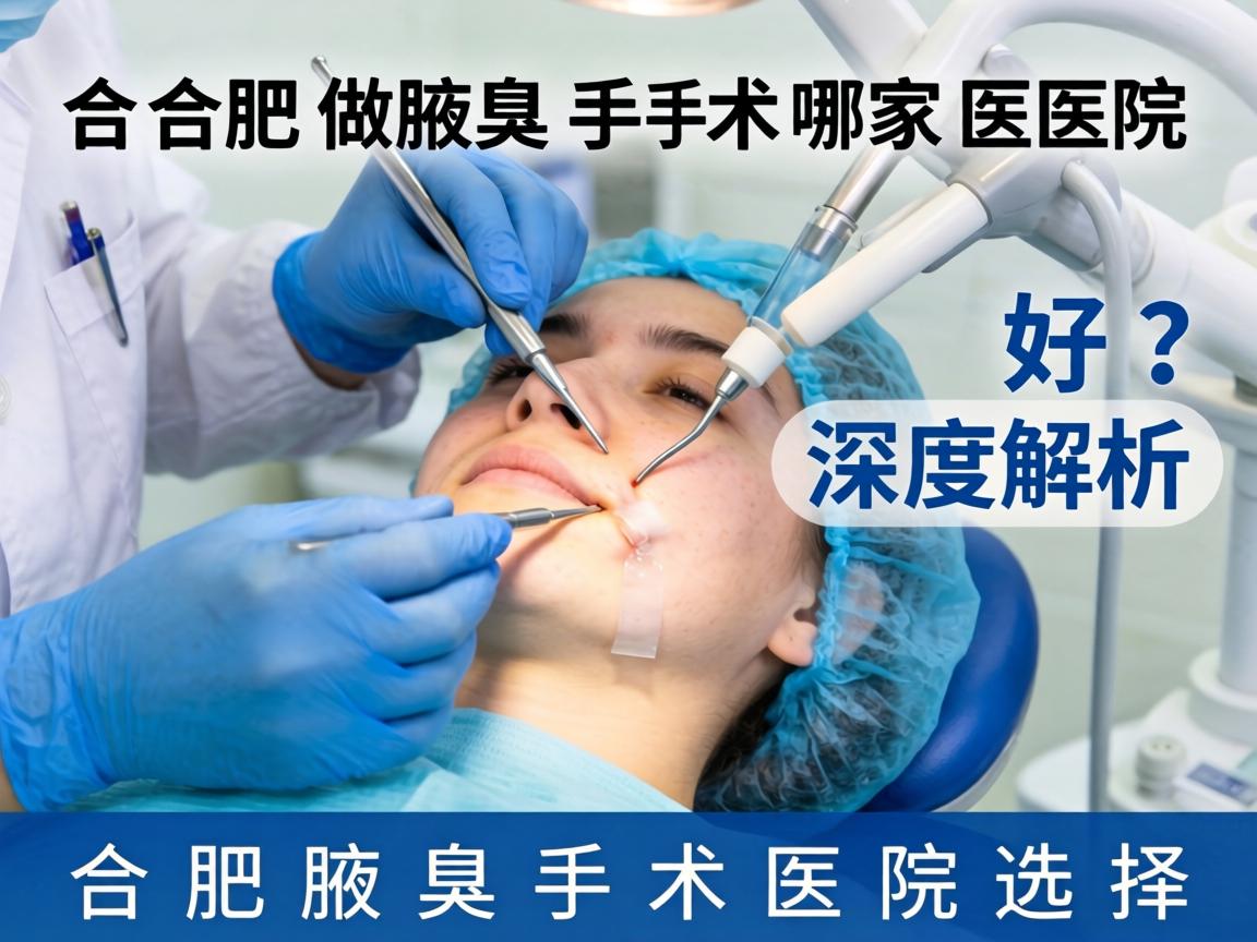在合肥做腋臭手术哪家医院好？深度解析合肥腋臭手术医院选择