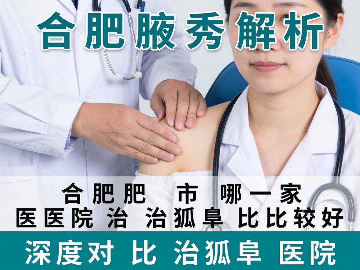 合肥腋秀解析，合肥市哪一家医院治狐臭比较好？深度对比治狐臭医院