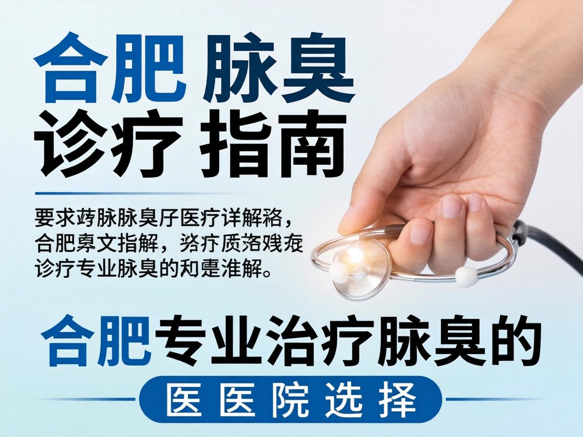 合肥腋臭诊疗指南，详解合肥专业治疗腋臭的医院选择