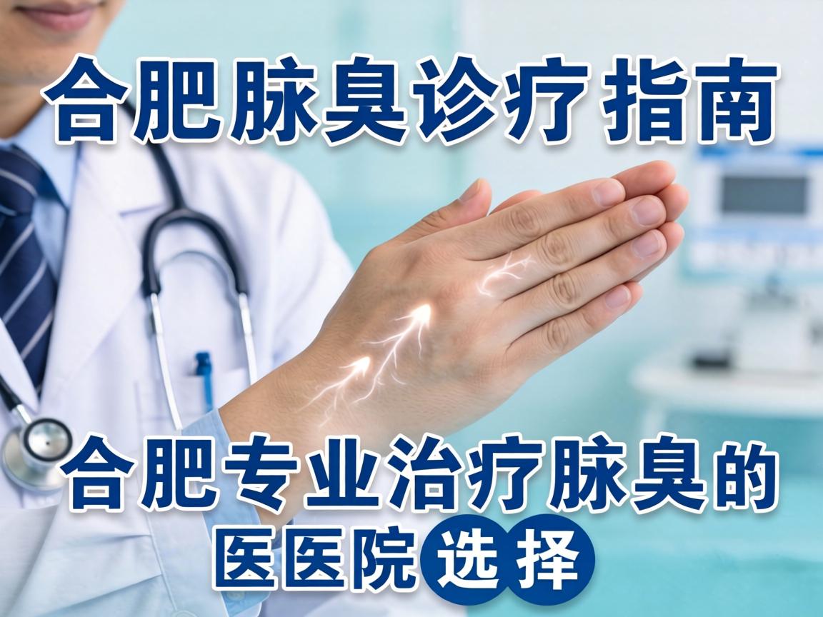 合肥腋臭诊疗指南，详解合肥专业治疗腋臭的医院选择