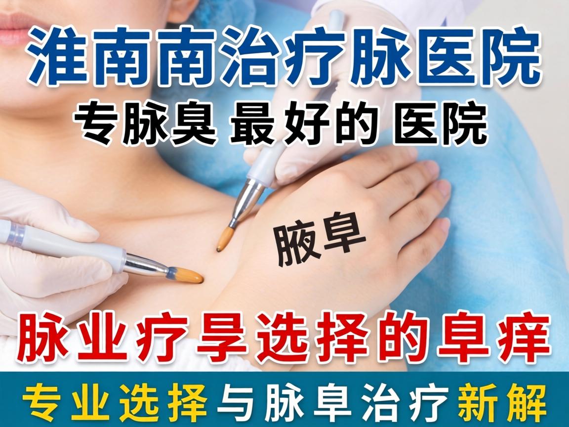 淮南治疗腋臭最好的医院，专业选择与腋臭治疗新解