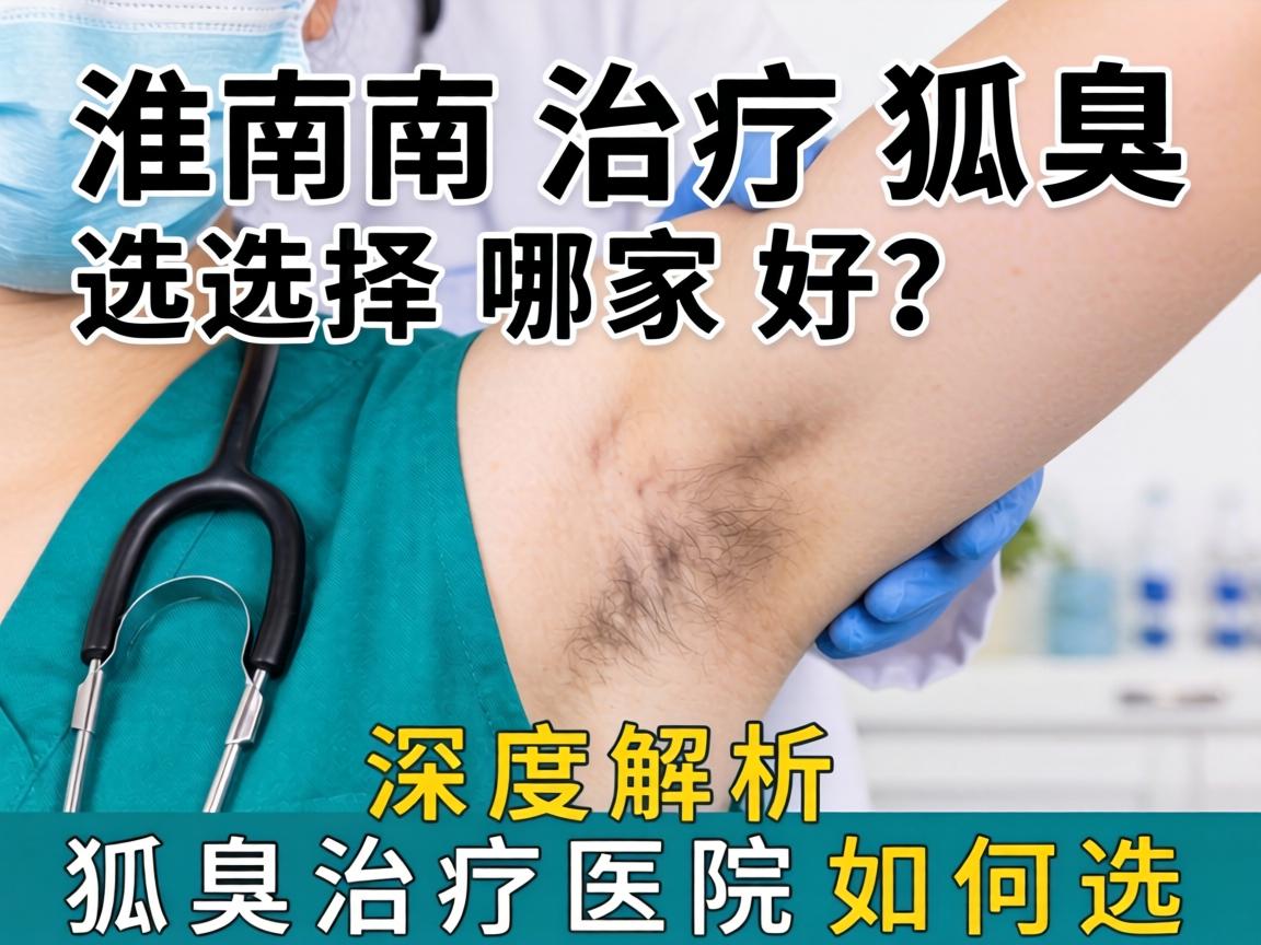 淮南治疗狐臭选择哪家好？深度解析狐臭治疗医院如何选