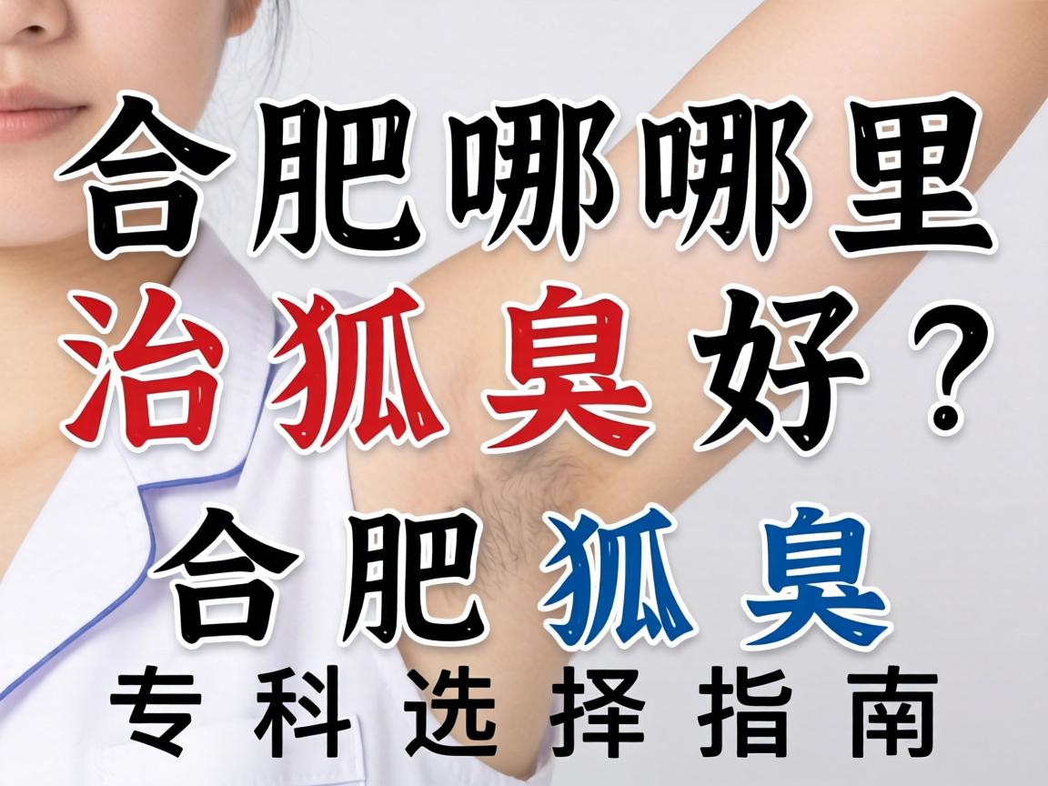 合肥哪里治狐臭好？合肥狐臭专科选择指南