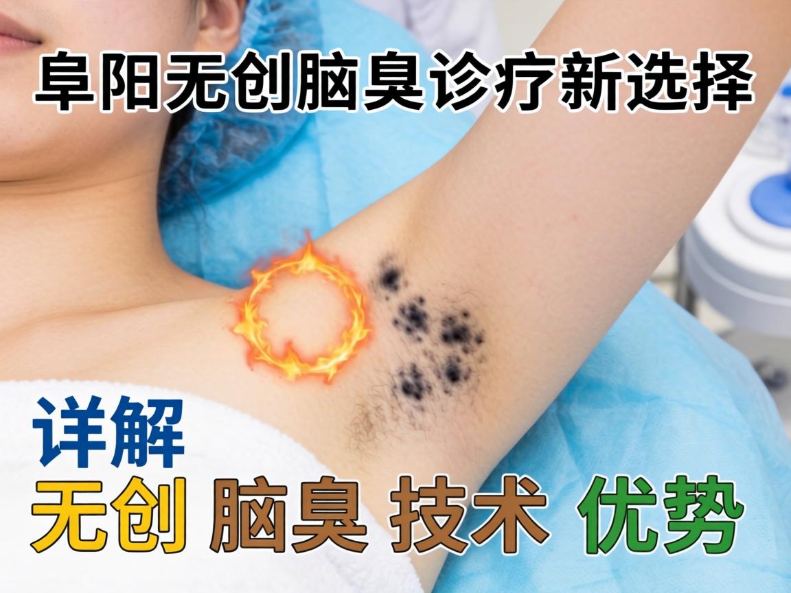 阜阳无创腋臭诊疗新选择，详解无创腋臭技术优势