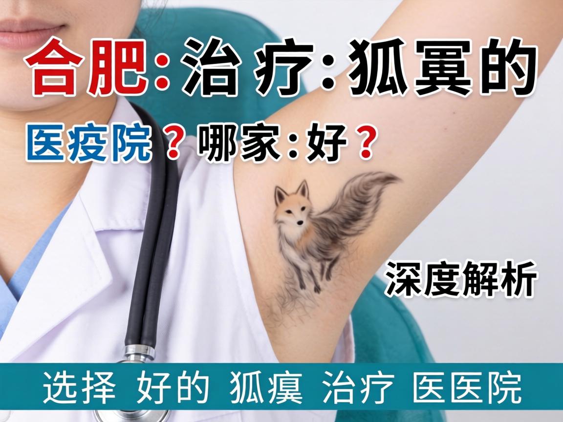 合肥治疗狐臭的医院哪家好？深度解析如何选择好的狐臭治疗医院