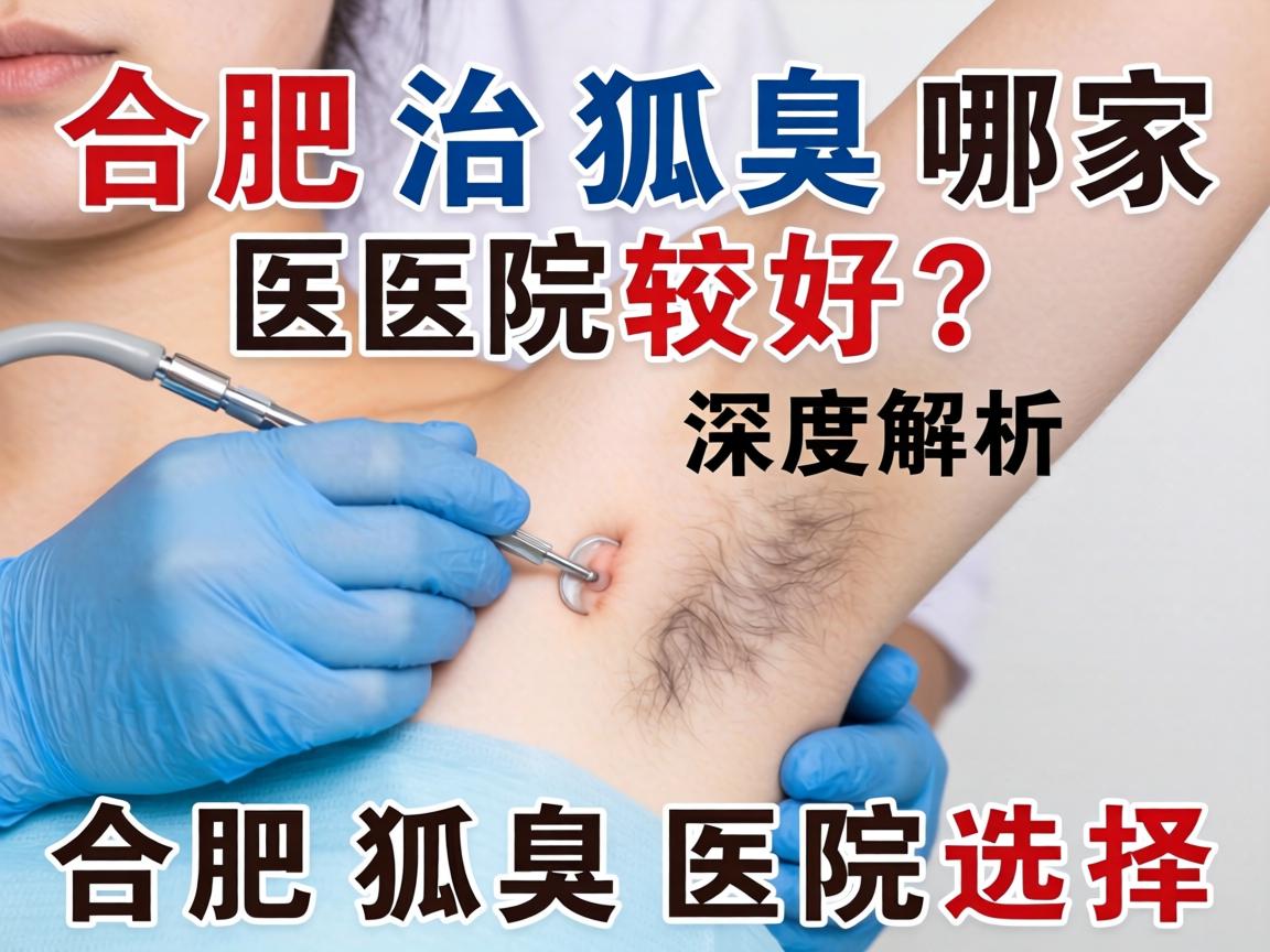 合肥治狐臭哪家医院较好？深度解析合肥狐臭医院选择