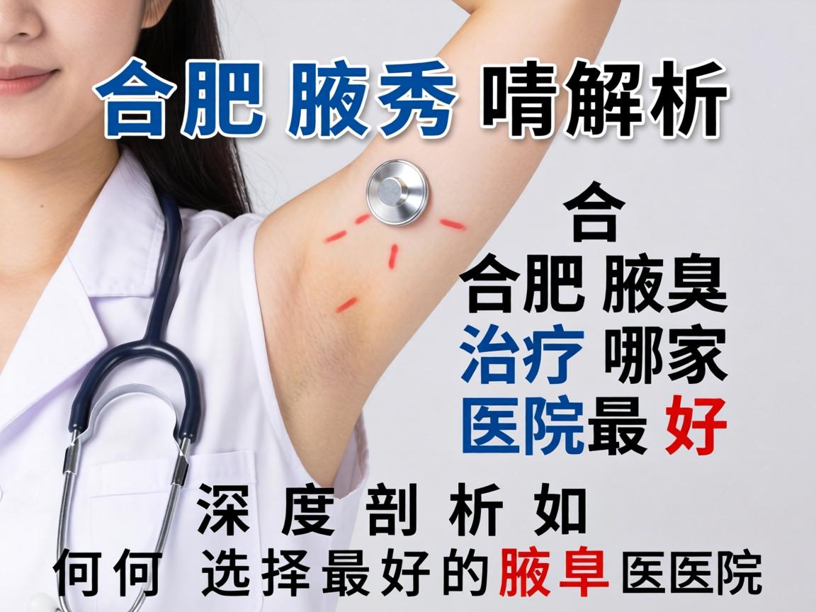 合肥腋秀解析，合肥腋臭治疗哪家医院最好，深度剖析如何选择最好的腋臭医院