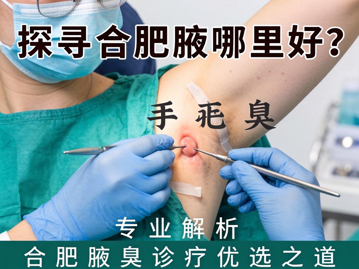探寻合肥腋臭手术哪里好？专业解析合肥腋臭诊疗优选之道