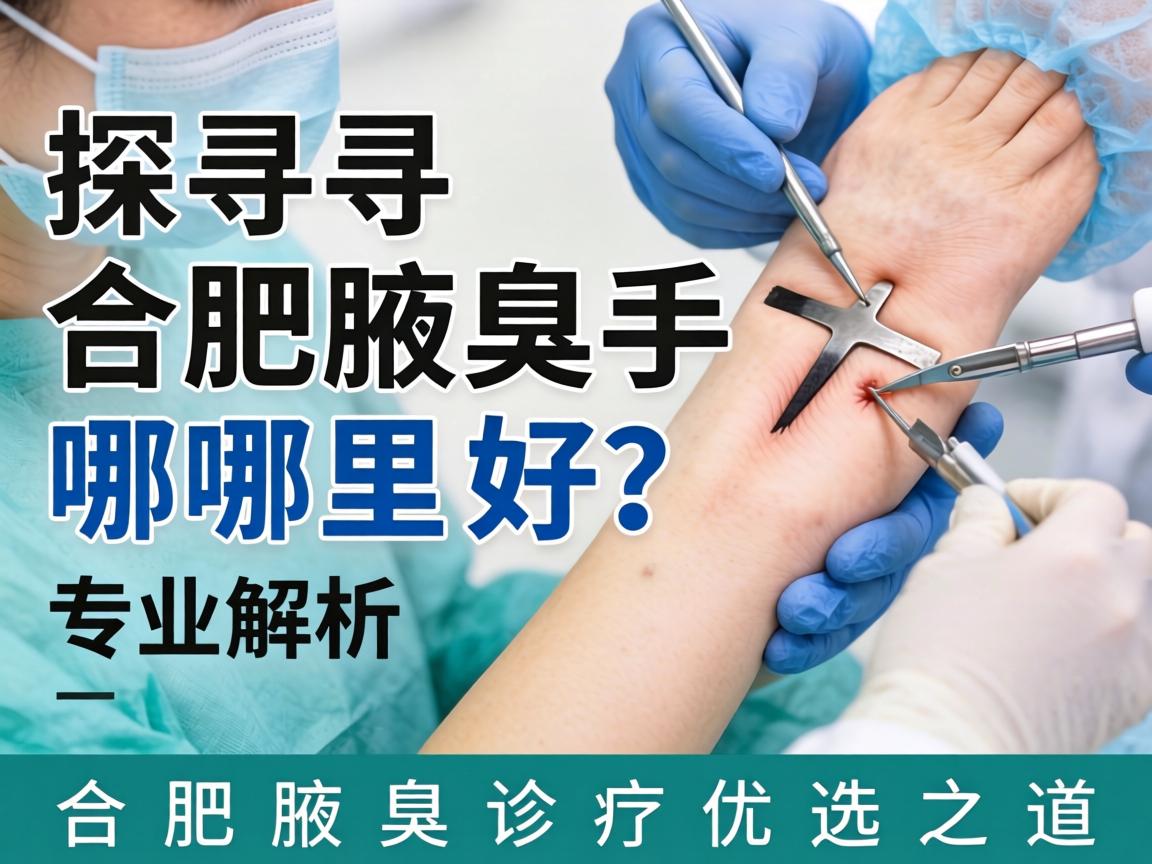 探寻合肥腋臭手术哪里好？专业解析合肥腋臭诊疗优选之道