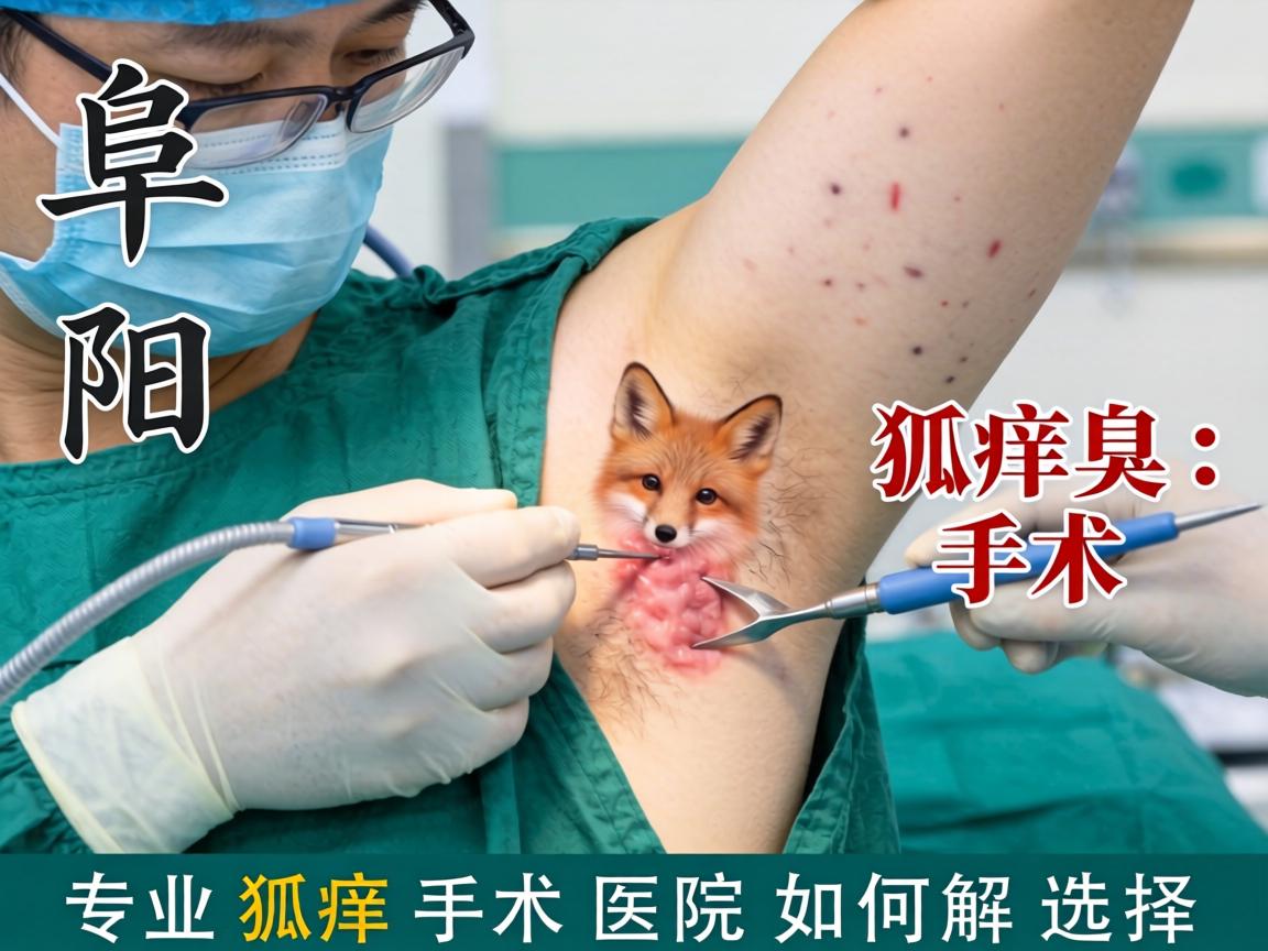 阜阳狐臭手术医院解析，专业狐臭手术医院如何选择