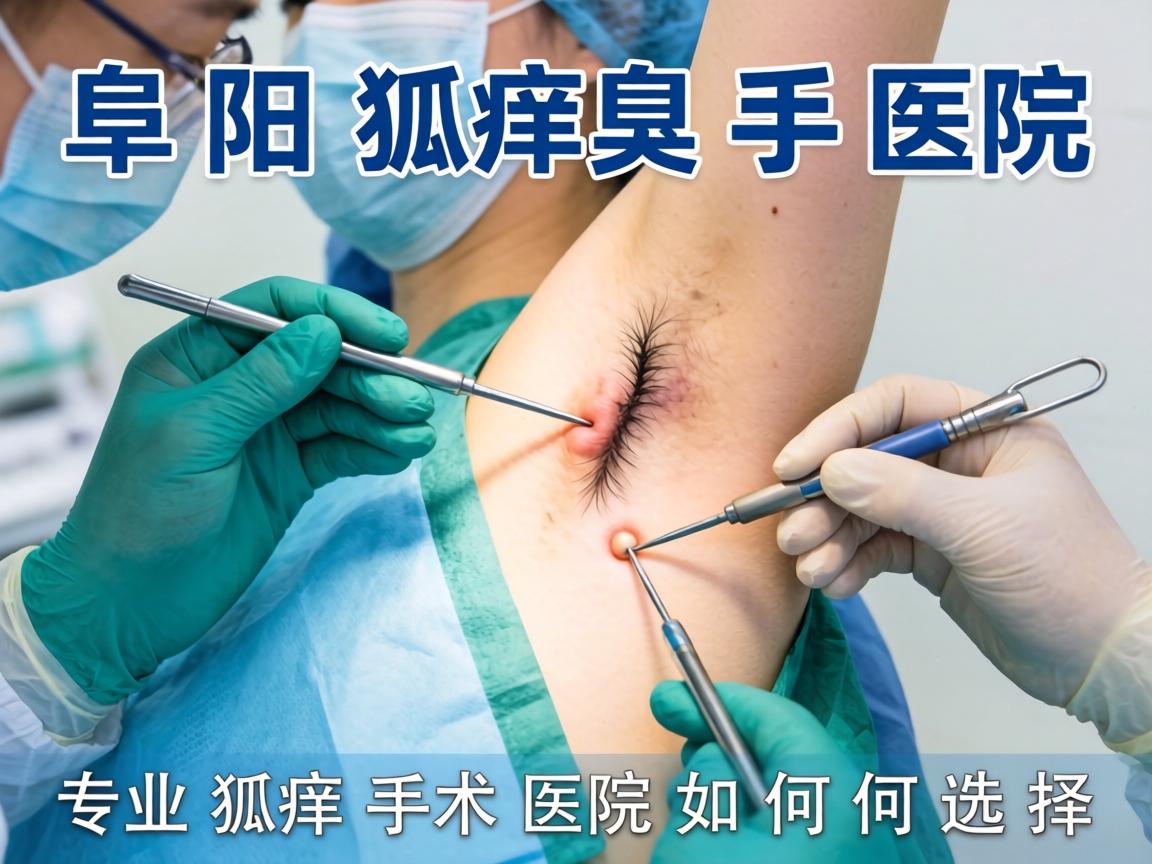 阜阳狐臭手术医院解析，专业狐臭手术医院如何选择
