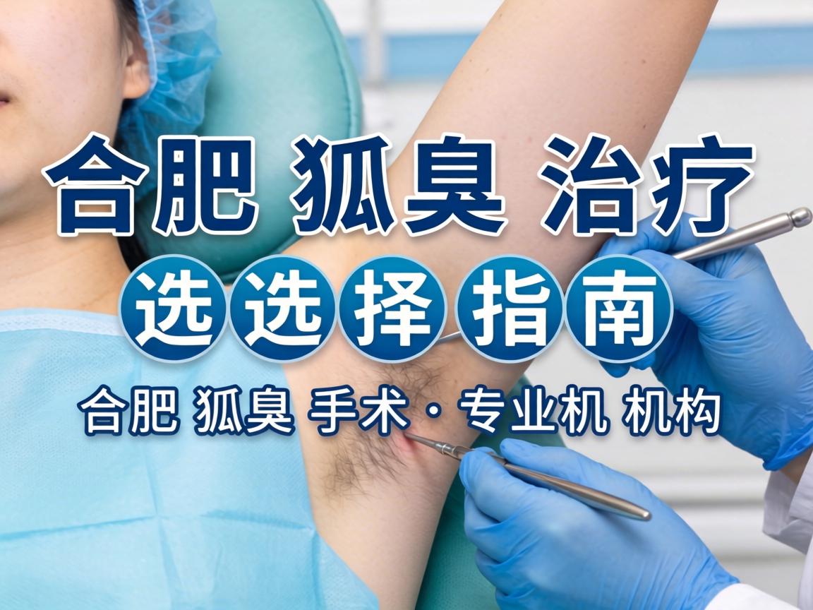 合肥狐臭治疗选择指南，详解合肥狐臭手术的专业机构