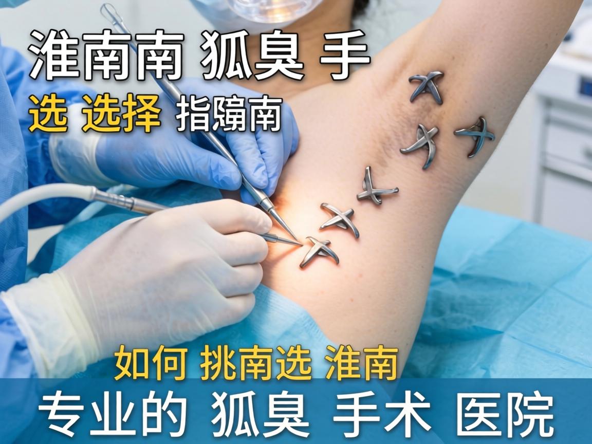 淮南狐臭手术选择指南，如何挑选淮南专业的狐臭手术医院