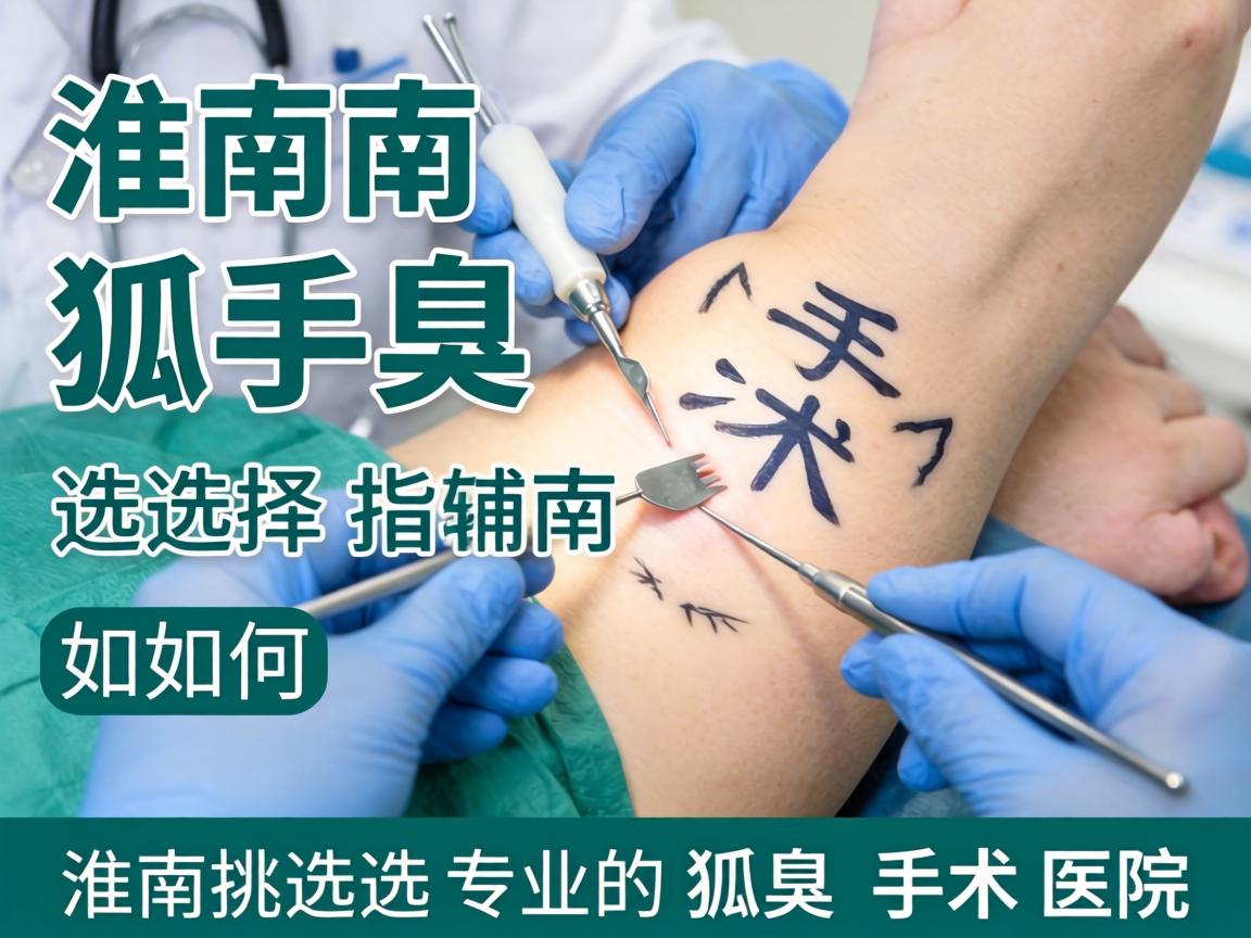 淮南狐臭手术选择指南，如何挑选淮南专业的狐臭手术医院
