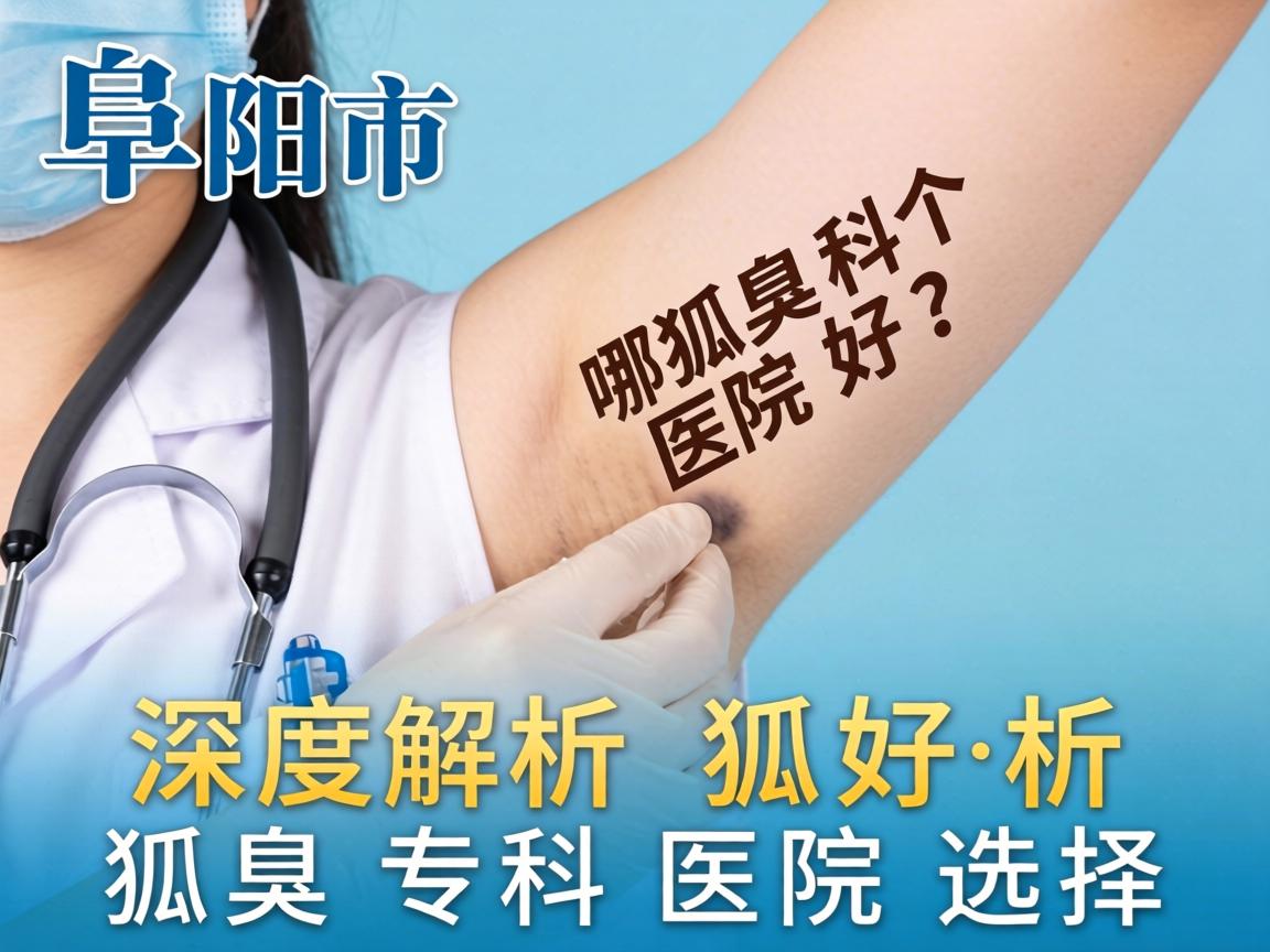 阜阳市狐臭科哪个医院好？深度解析狐臭专科医院选择