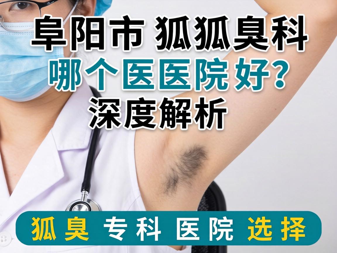 阜阳市狐臭科哪个医院好？深度解析狐臭专科医院选择