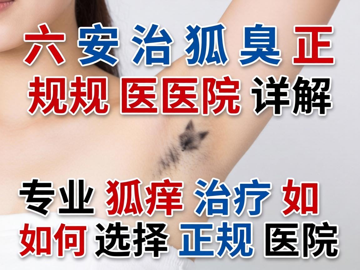 六安治狐臭正规医院详解，专业狐臭治疗如何选择正规医院