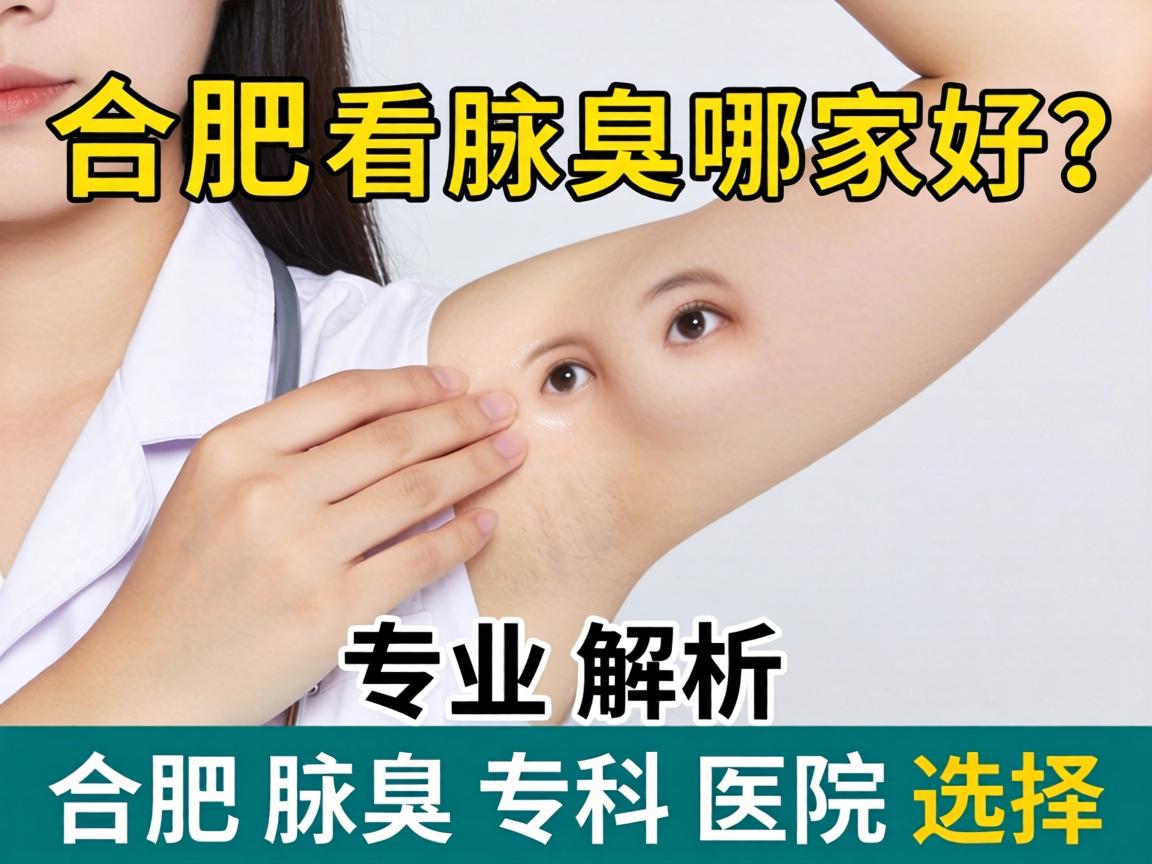 合肥看腋臭哪家好？专业解析合肥腋臭专科医院选择