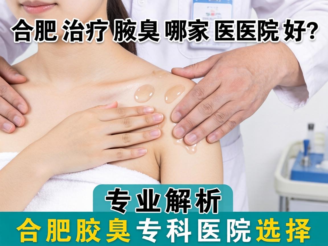 合肥治疗腋臭哪家医院好？专业解析合肥腋臭专科医院选择