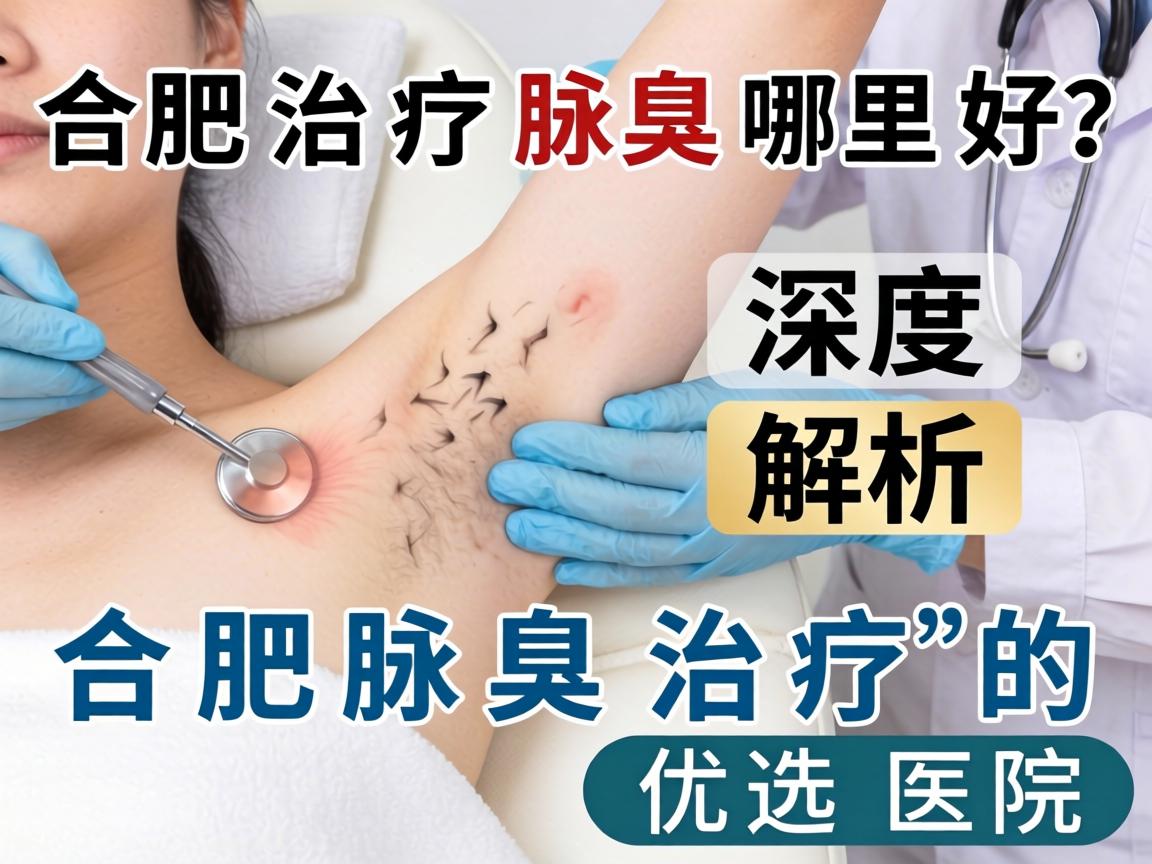 合肥治疗腋臭哪里好？深度解析合肥腋臭治疗的优选医院