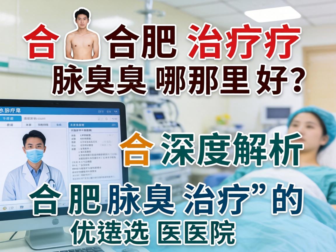 合肥治疗腋臭哪里好？深度解析合肥腋臭治疗的优选医院